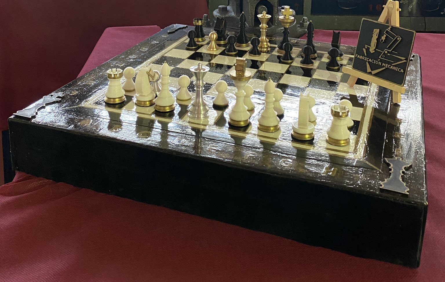 Tablero de ajedrez premiado